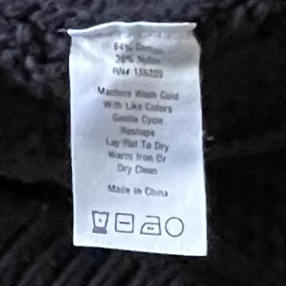 HATCH Maternity Heavyweight Knit Sweater Boatneck Navy Size 1 (2-4) or Small - Picture 6 of 8